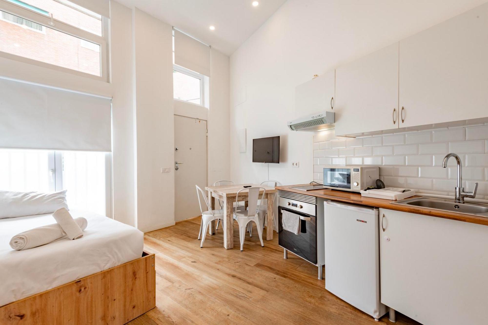New 1 Min Metro, Cozy 1 Bed Close To Downtown, Wifi A Madrid Exterior photo
